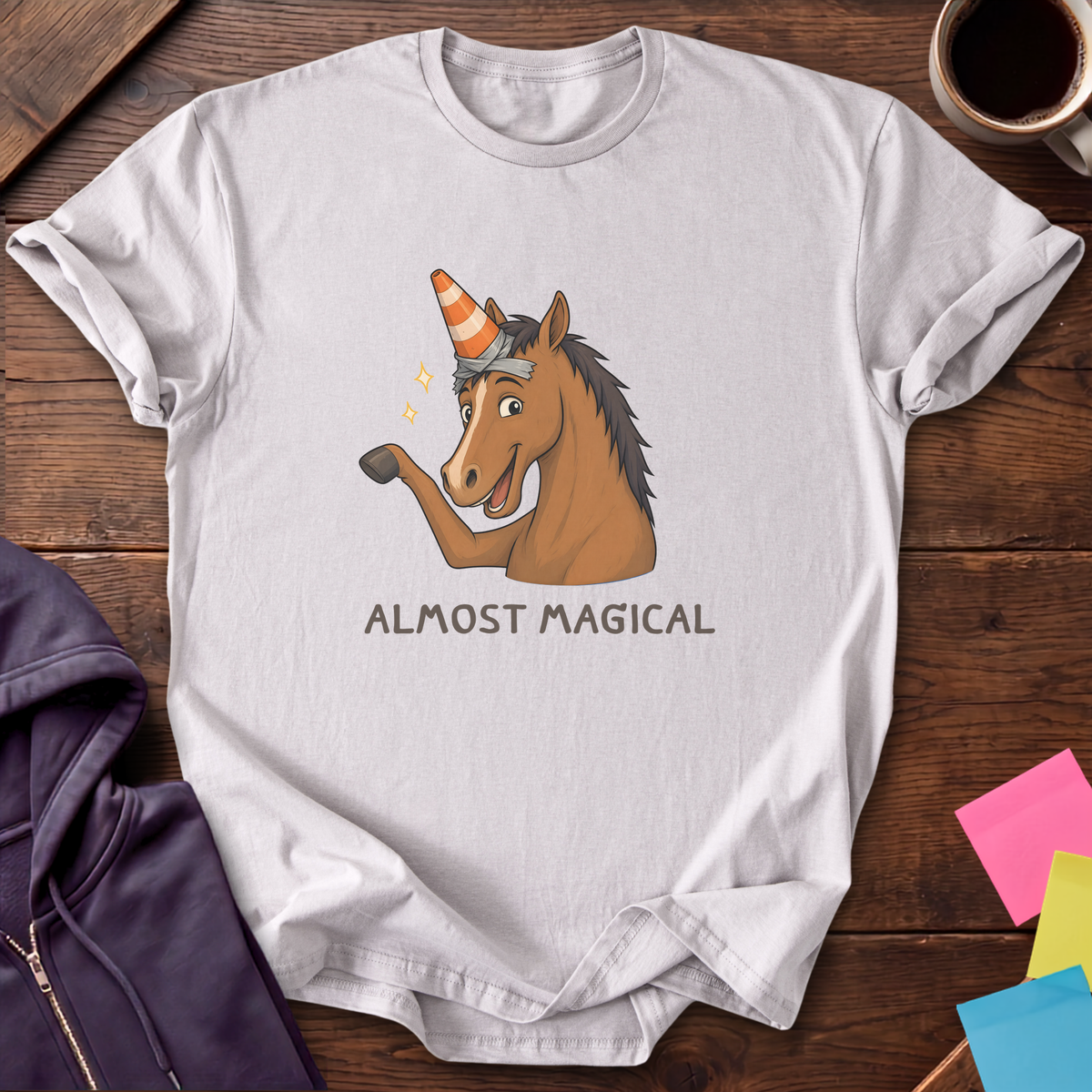 Almost Magical T-Shirt — Ice Grey