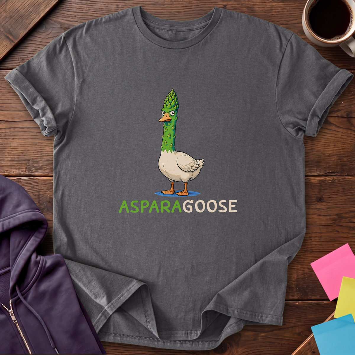 Asparagoose T-Shirt — Charcoal
