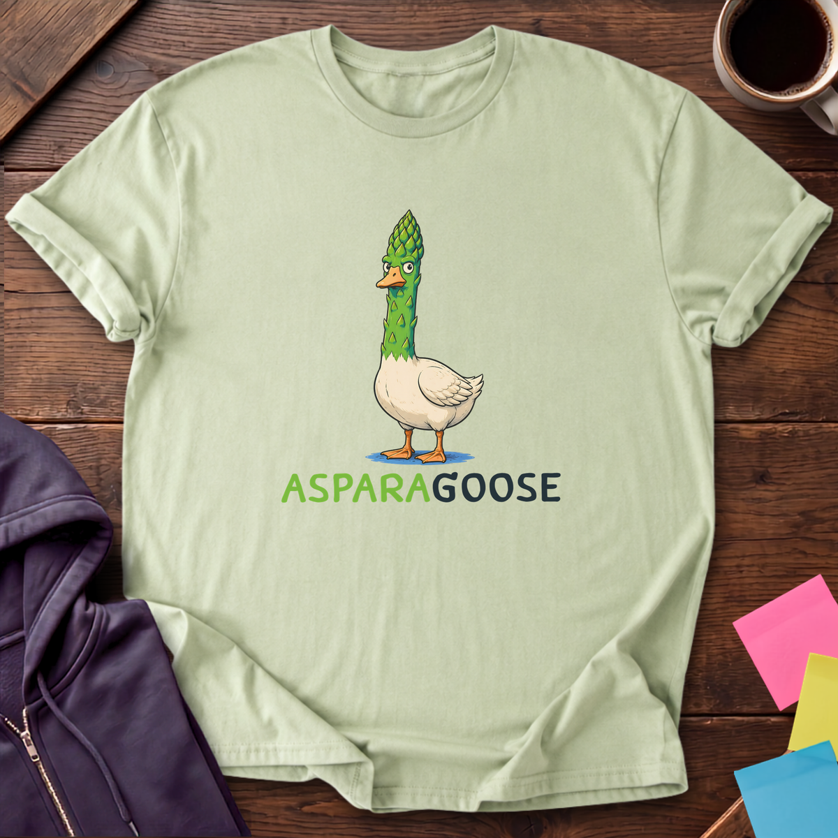 Asparagoose T-Shirt — Pistachio