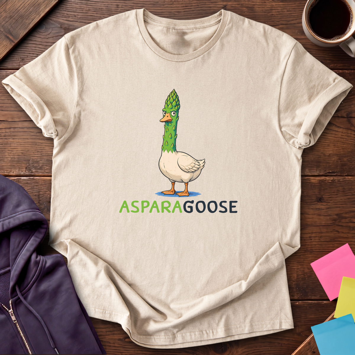 Asparagoose T-Shirt — Sand