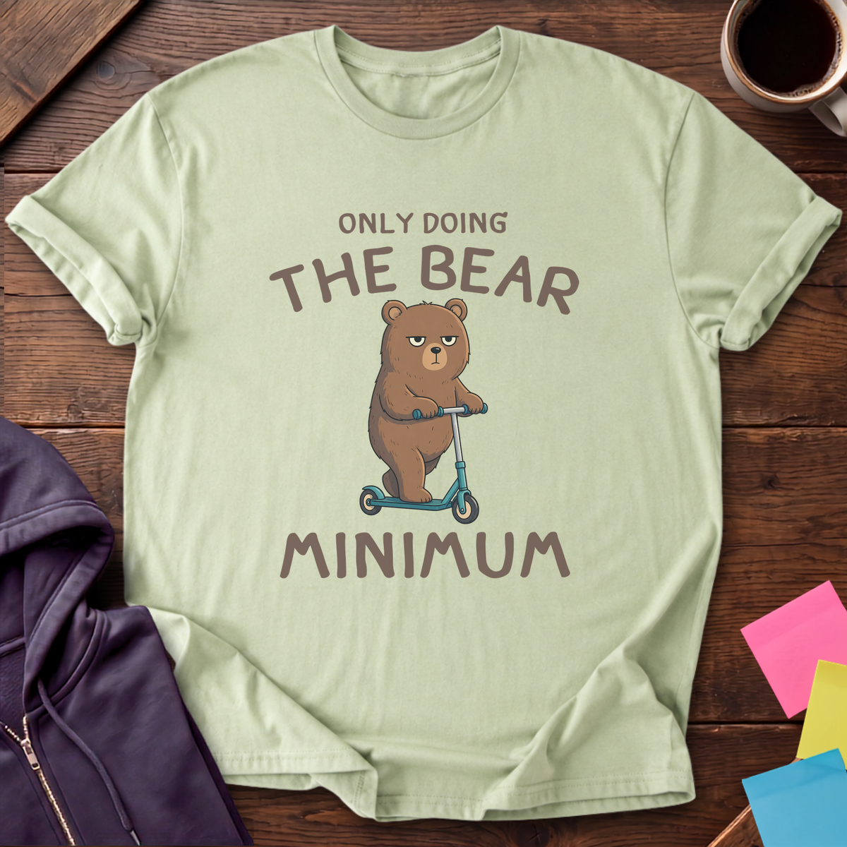 Bear Minimum T-Shirt — Pistachio