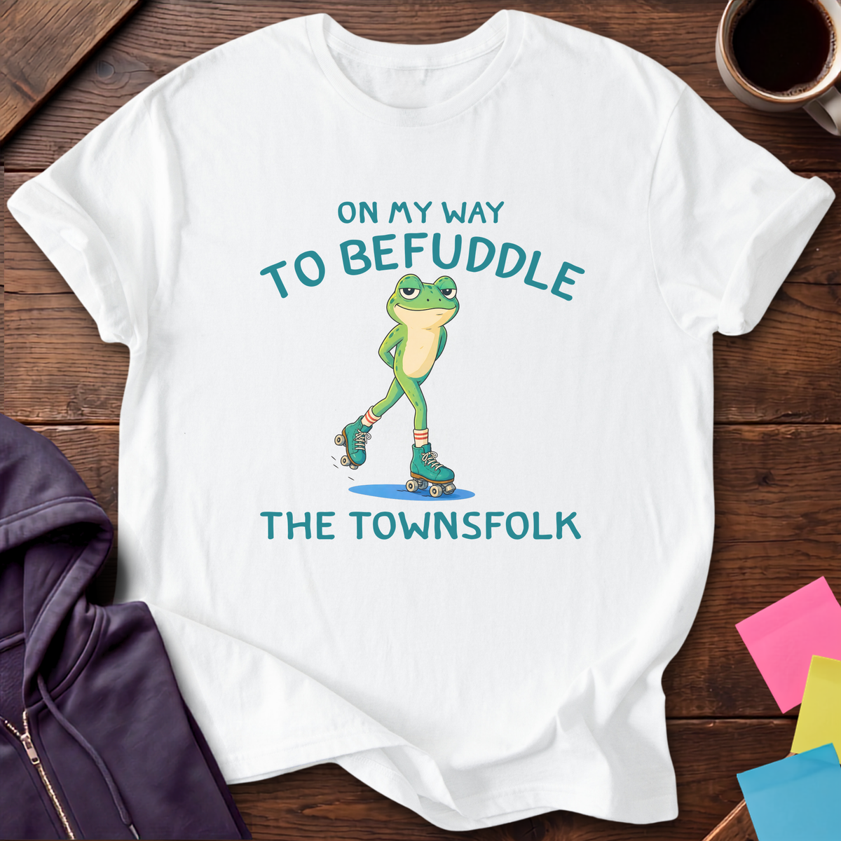 Befuddle Townsfolk T-Shirt — White