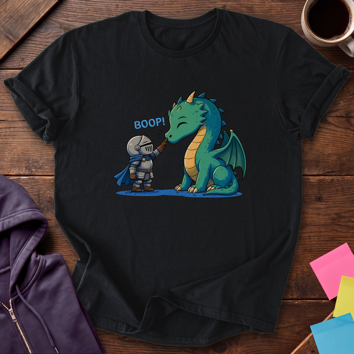 Boop the Dragon T-Shirt — Black