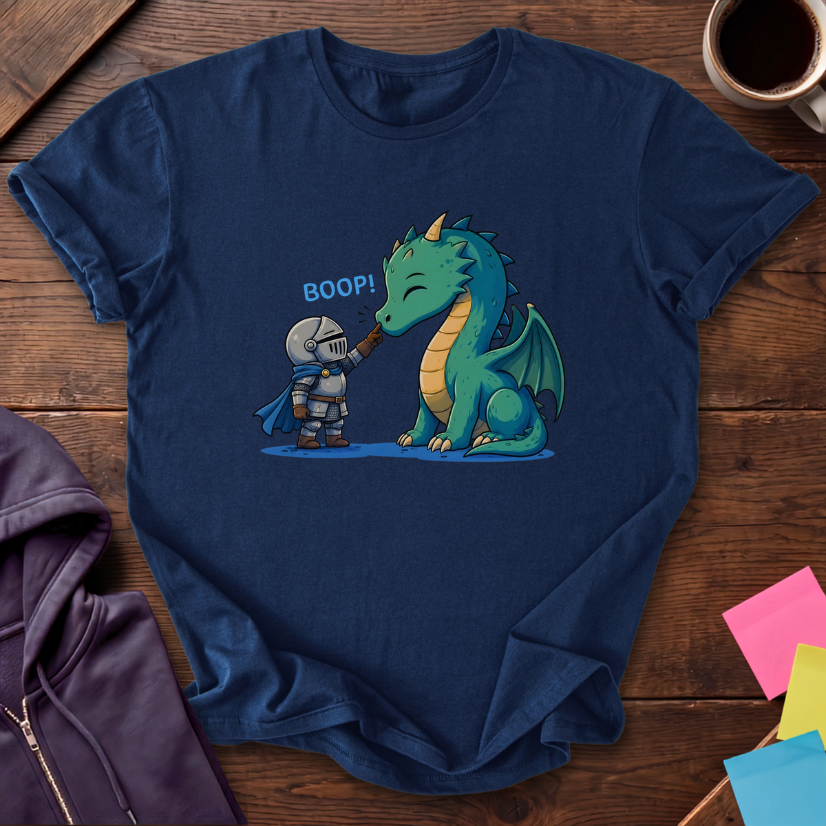 Boop the Dragon T-Shirt — Navy