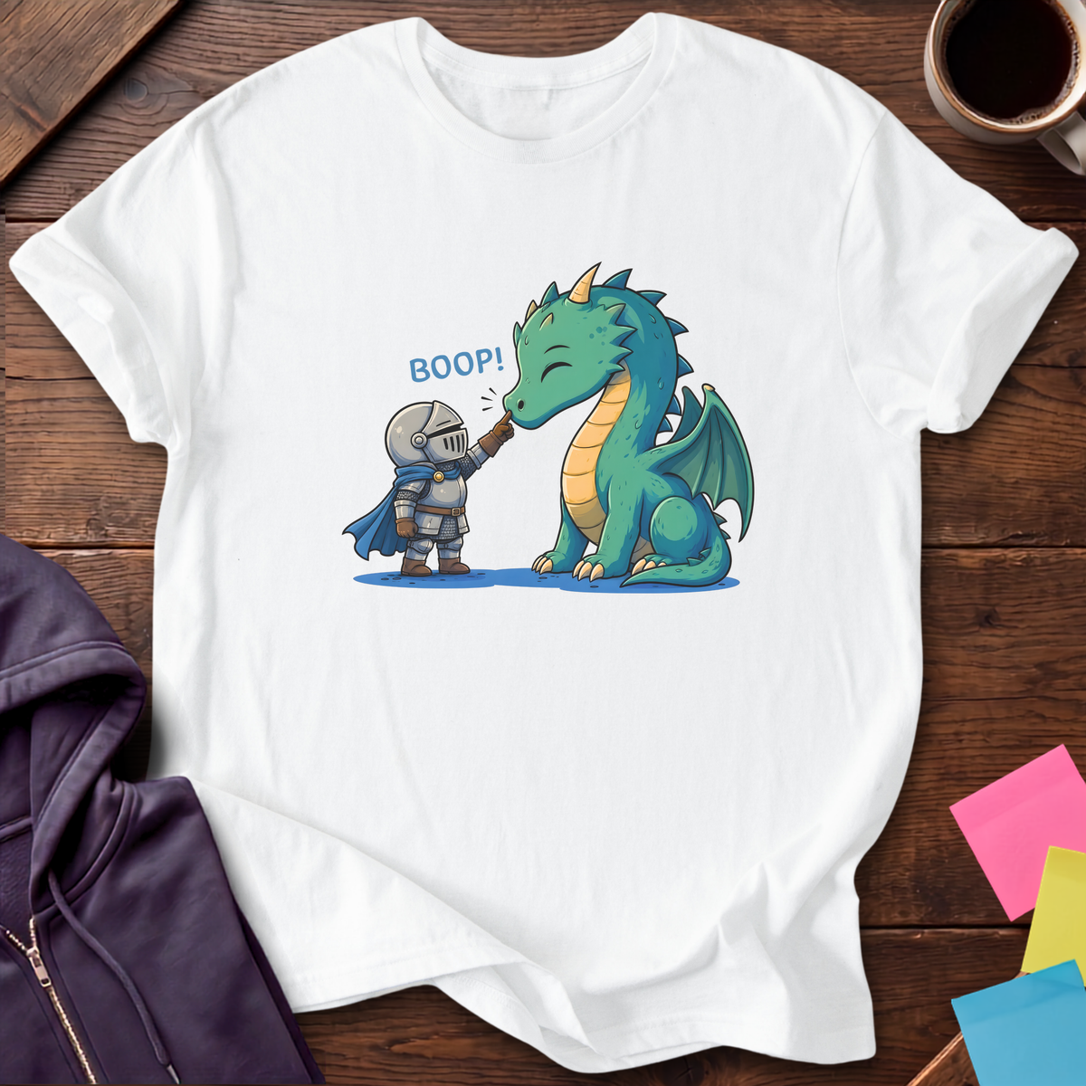 Boop the Dragon T-Shirt — White