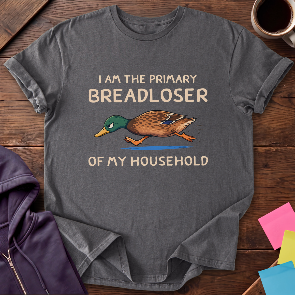 Bread Loser T-Shirt — Charcoal
