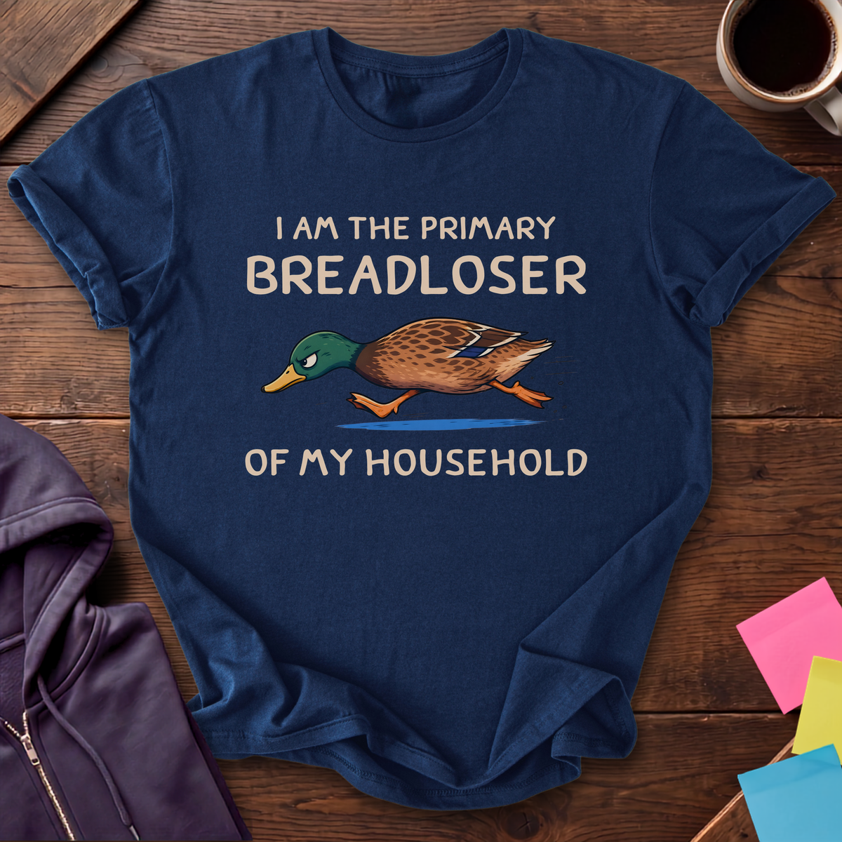 Bread Loser T-Shirt — Navy