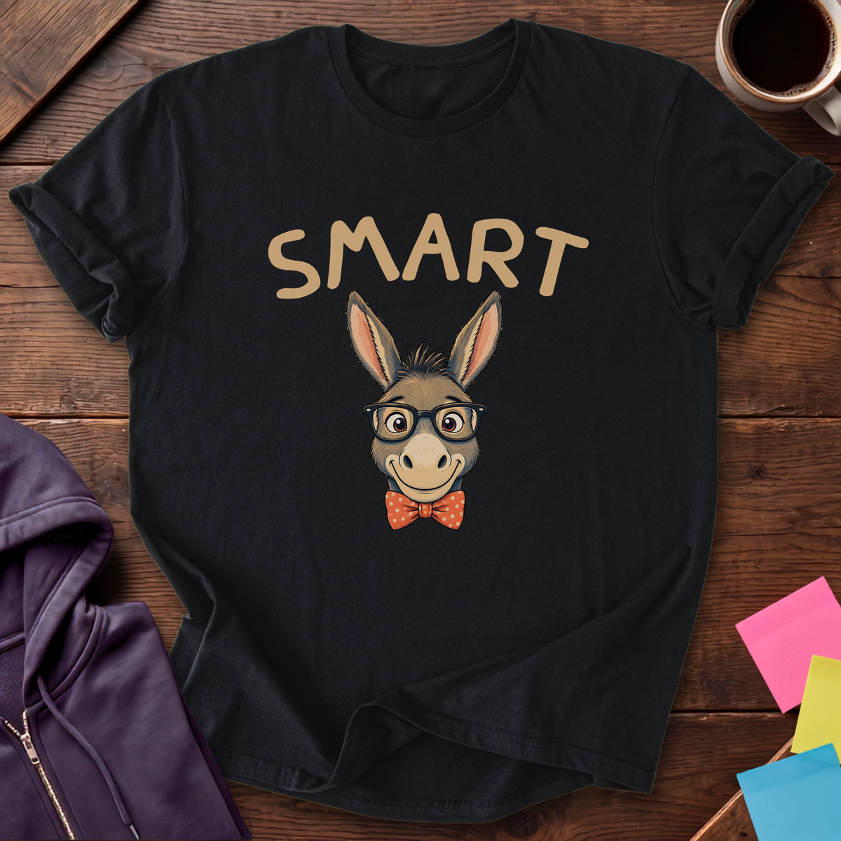 Certified Smart Ass T-Shirt — Black