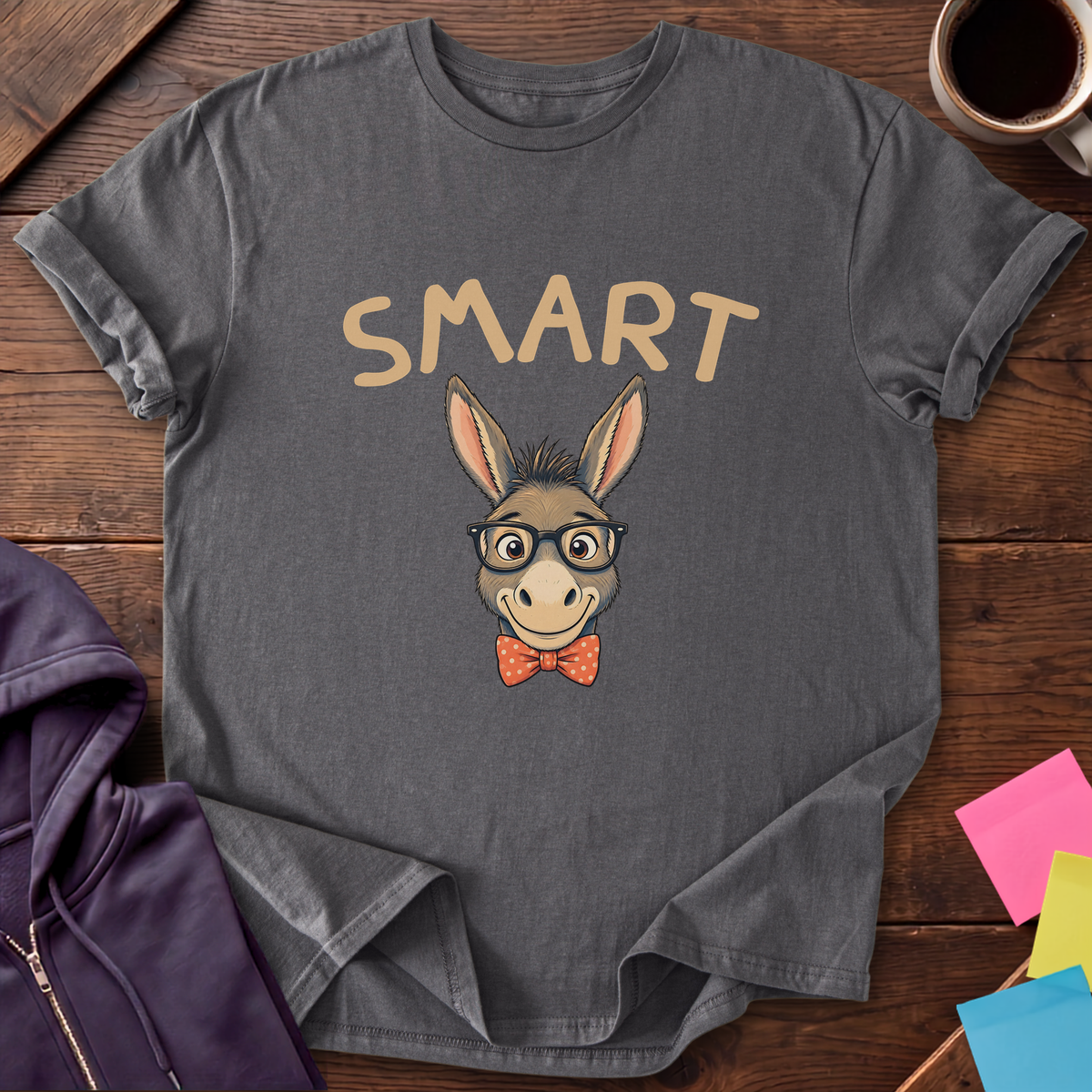 Certified Smart Ass T-Shirt — Charcoal