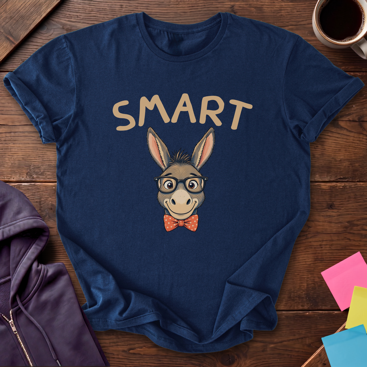 Certified Smart Ass T-Shirt — Navy