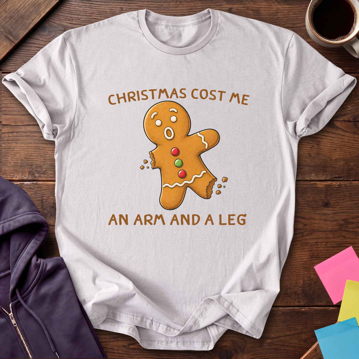 Cost An Arm And A Leg T-Shirt — Ice Grey