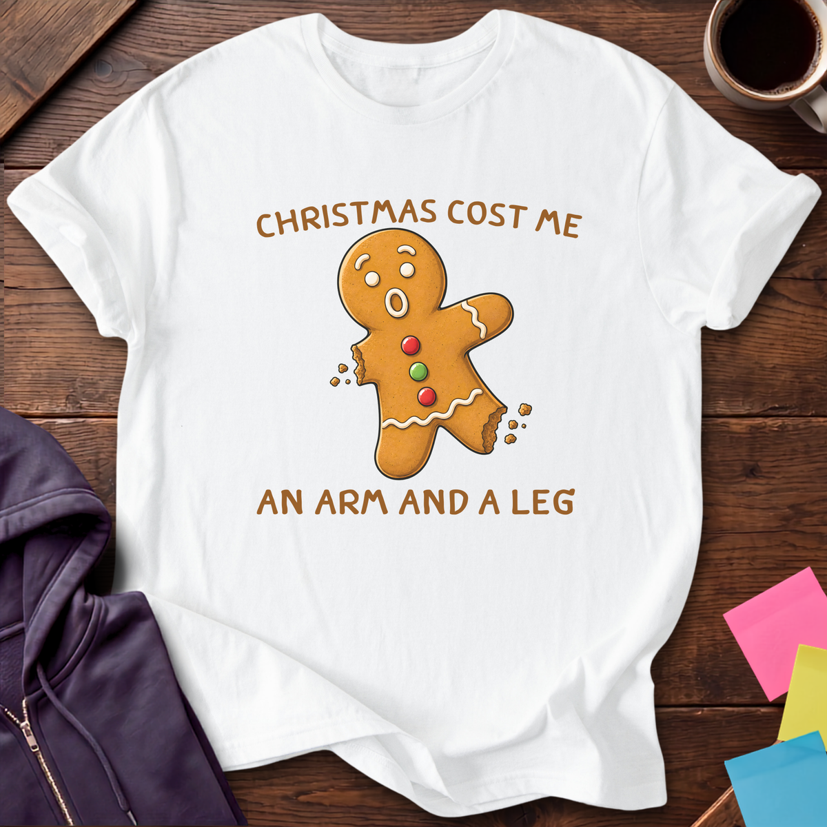 Cost An Arm And A Leg T-Shirt — White