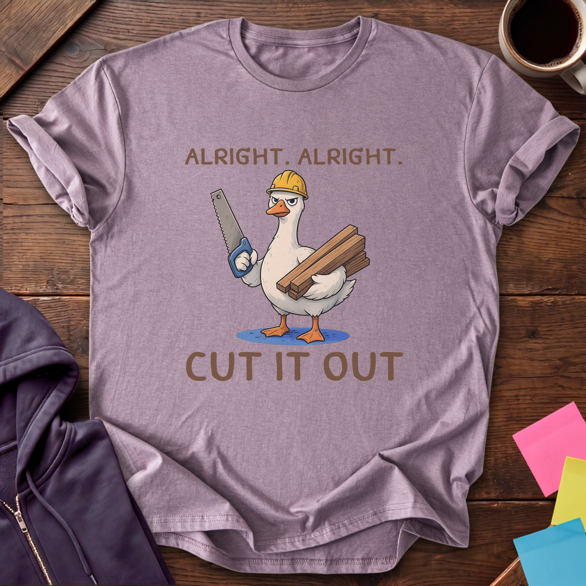 Cut It Out Goose T-Shirt — Paragon