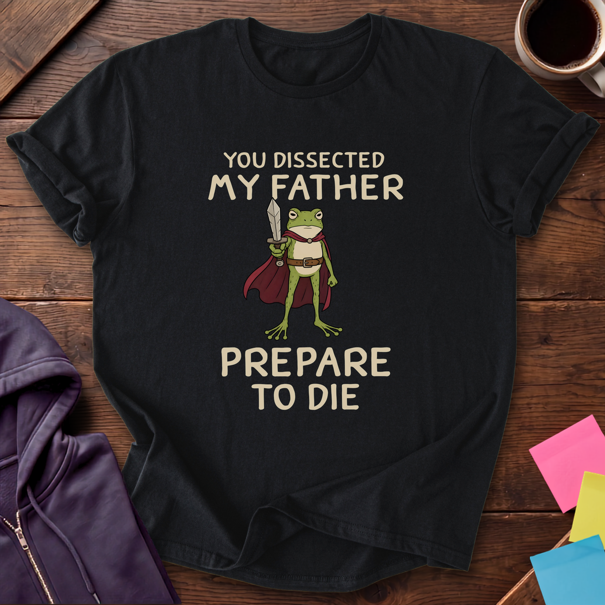 Dissected My Father T-Shirt — Black
