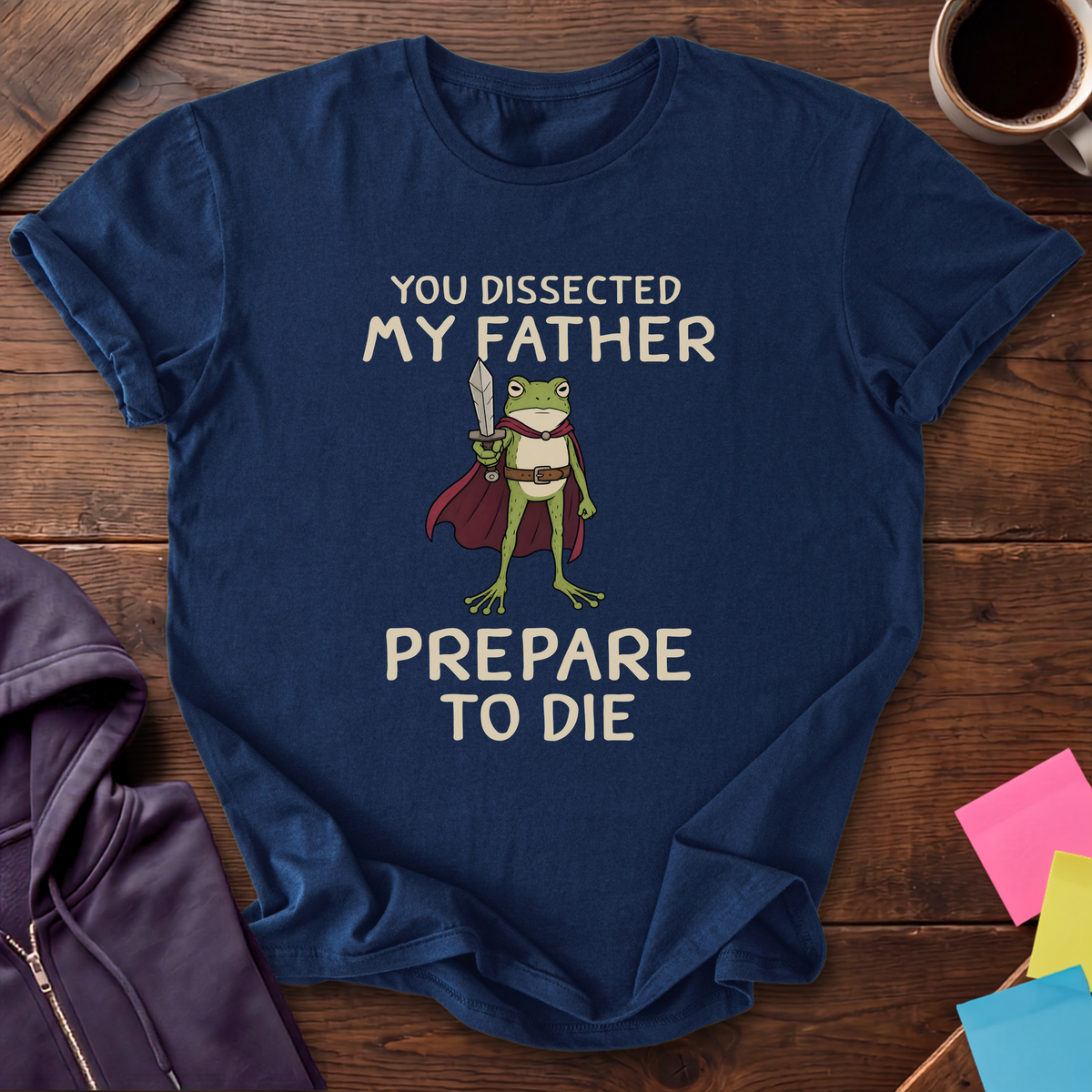 Dissected My Father T-Shirt — Navy