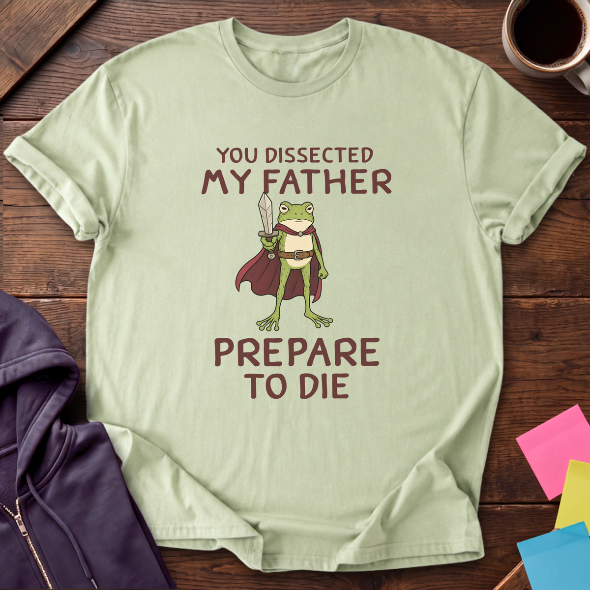 Dissected My Father T-Shirt — Pistachio