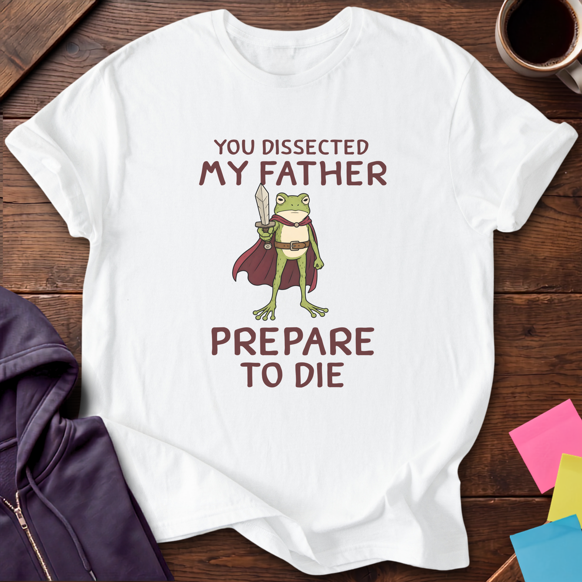 Dissected My Father T-Shirt — White