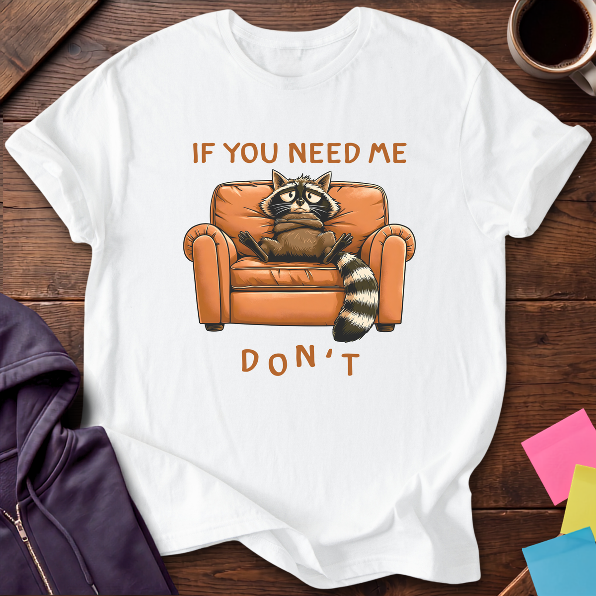 Don't Need Me T-Shirt — White