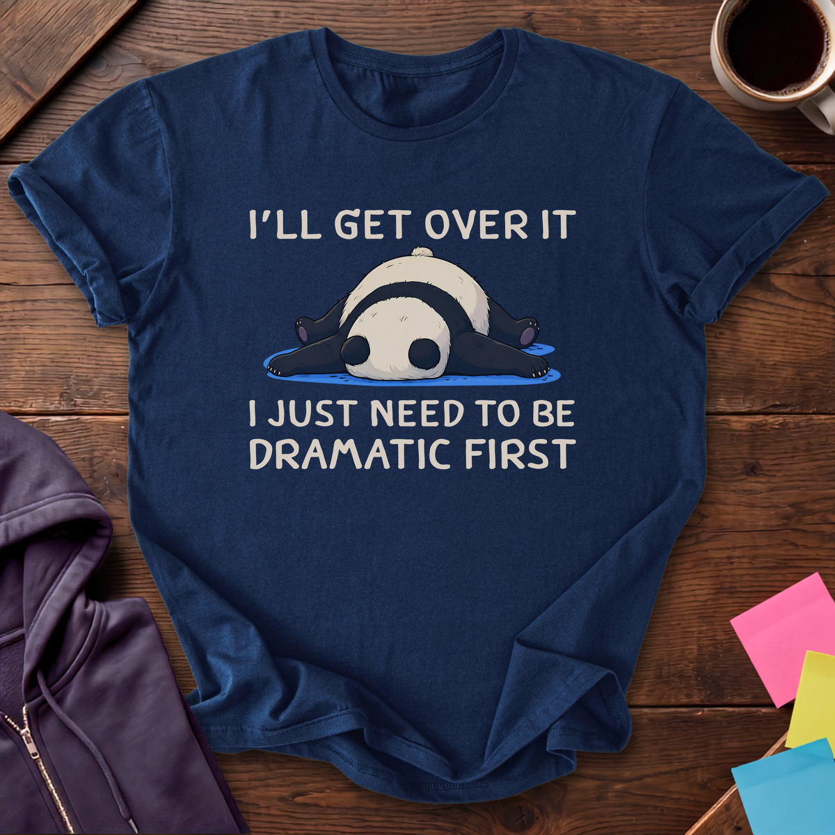 Dramatic First T-Shirt — Navy