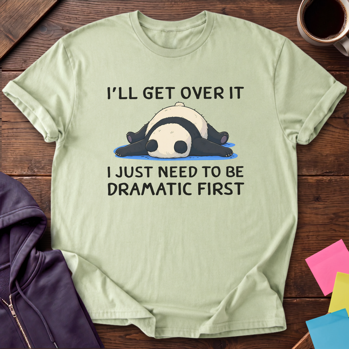 Dramatic First T-Shirt — Pistachio