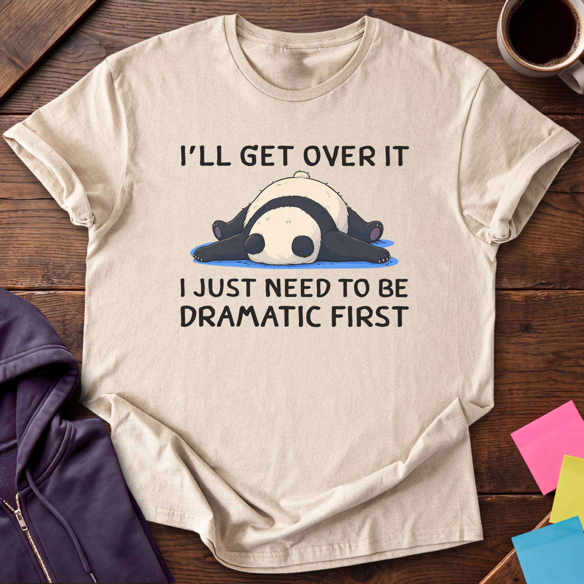 Dramatic First T-Shirt — Sand