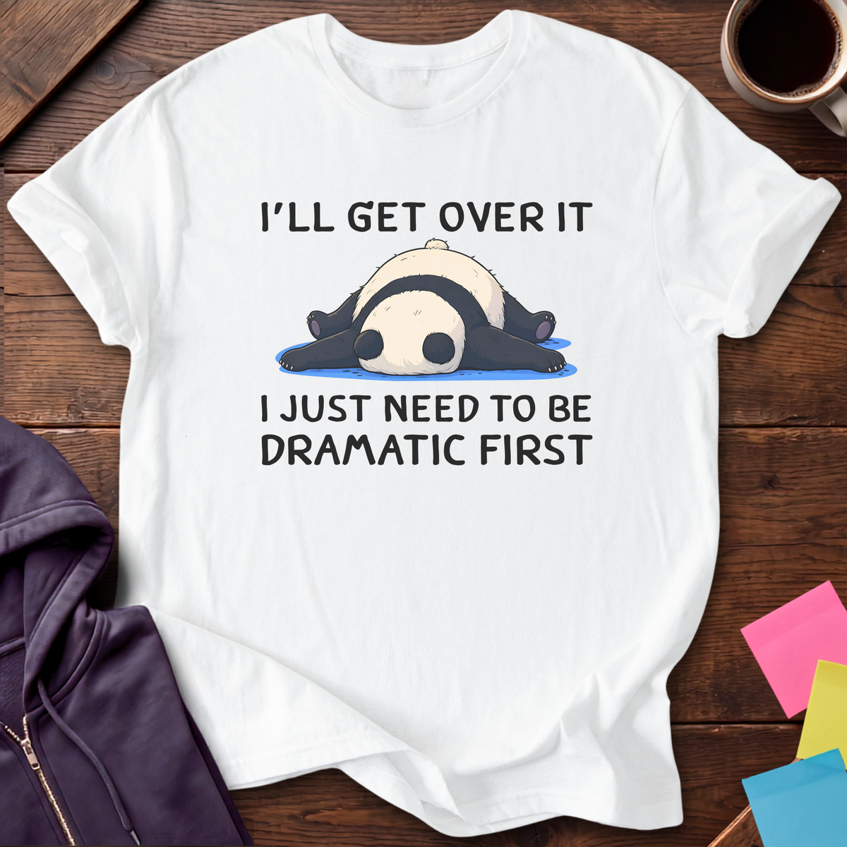 Dramatic First T-Shirt — White