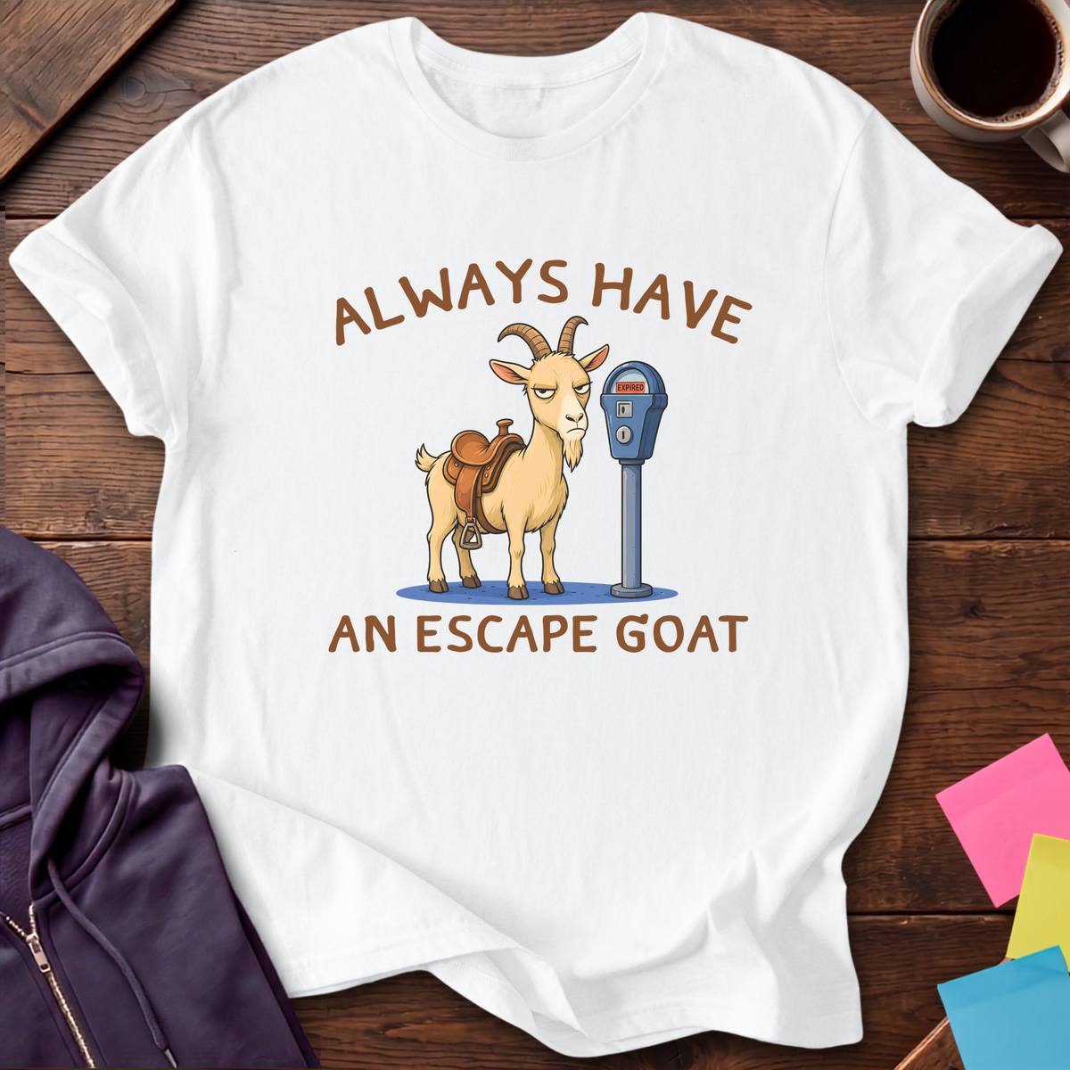 Escape Goat T-Shirt — White