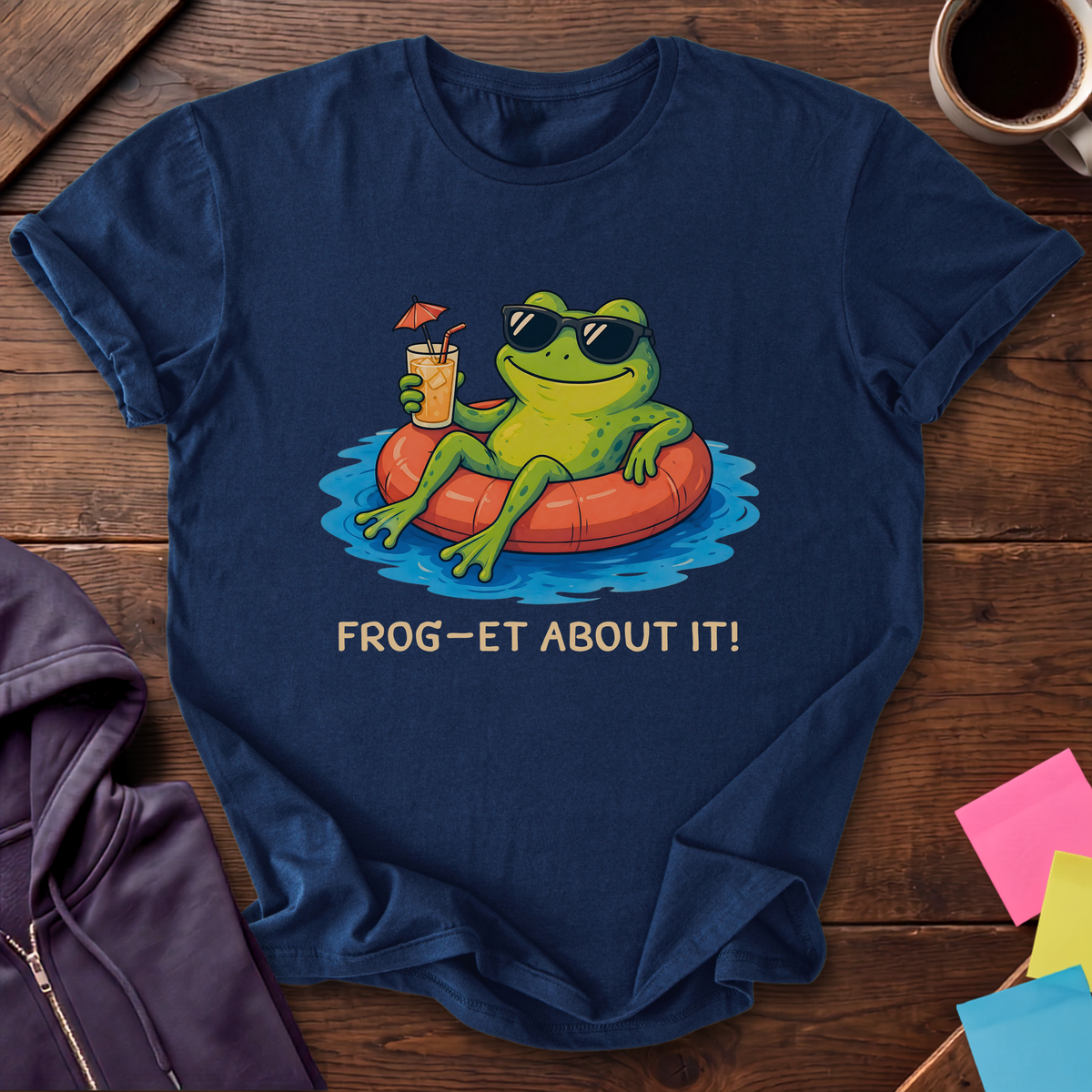 Forget About It T-Shirt — Navy