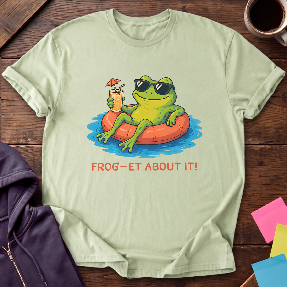 Forget About It T-Shirt — Pistachio