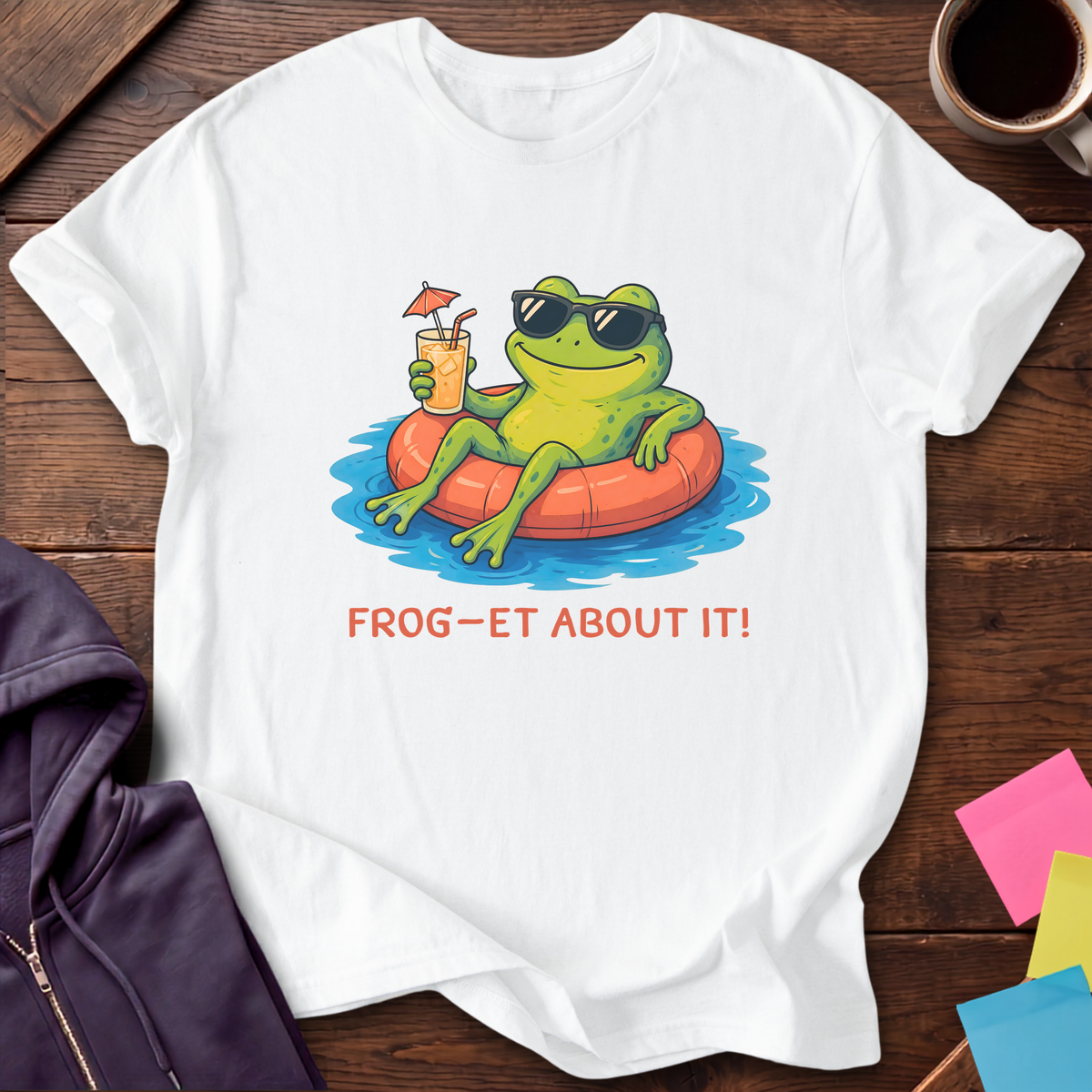 Forget About It T-Shirt — White
