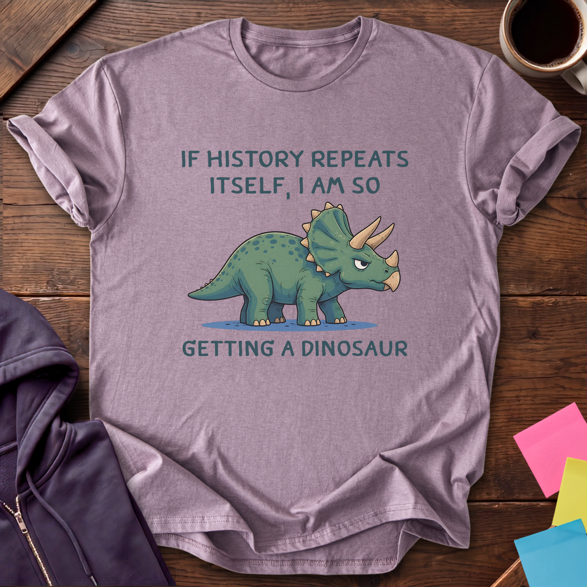 Getting A Dinosaur T-Shirt — Paragon