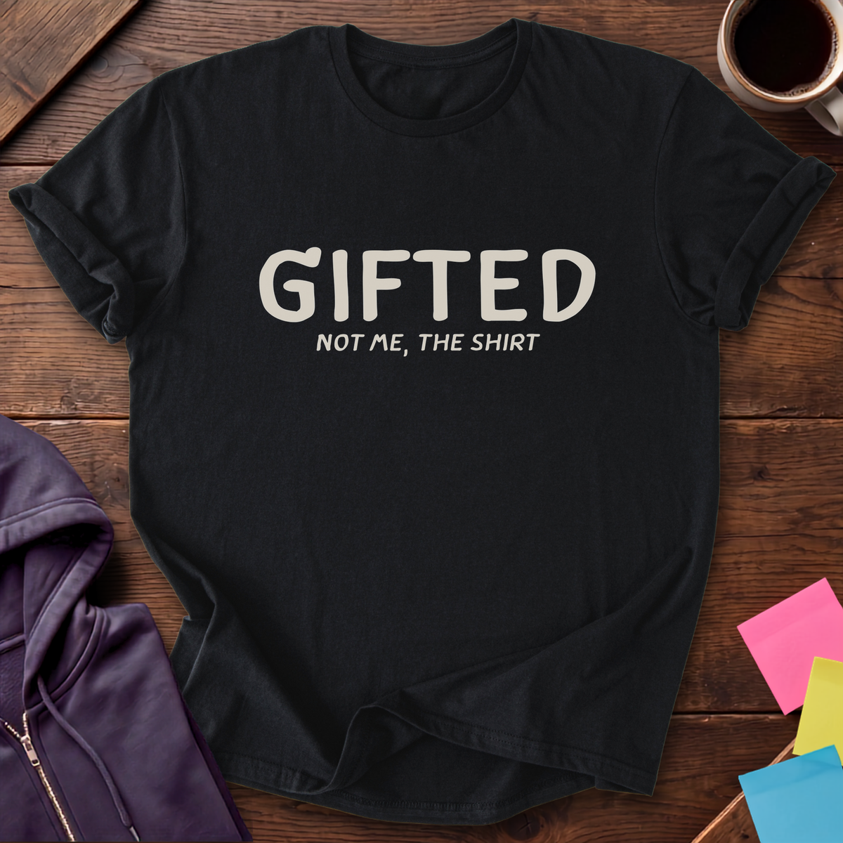 Gifted (Allegedly) T-Shirt — Black