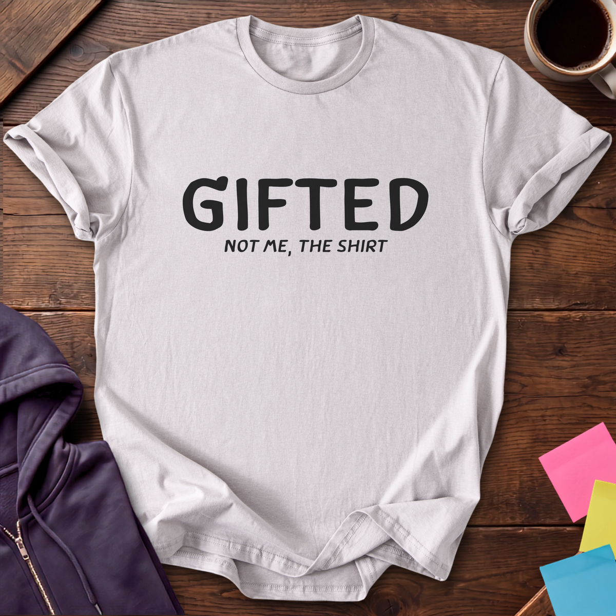 Gifted (Allegedly) T-Shirt — Ice Grey