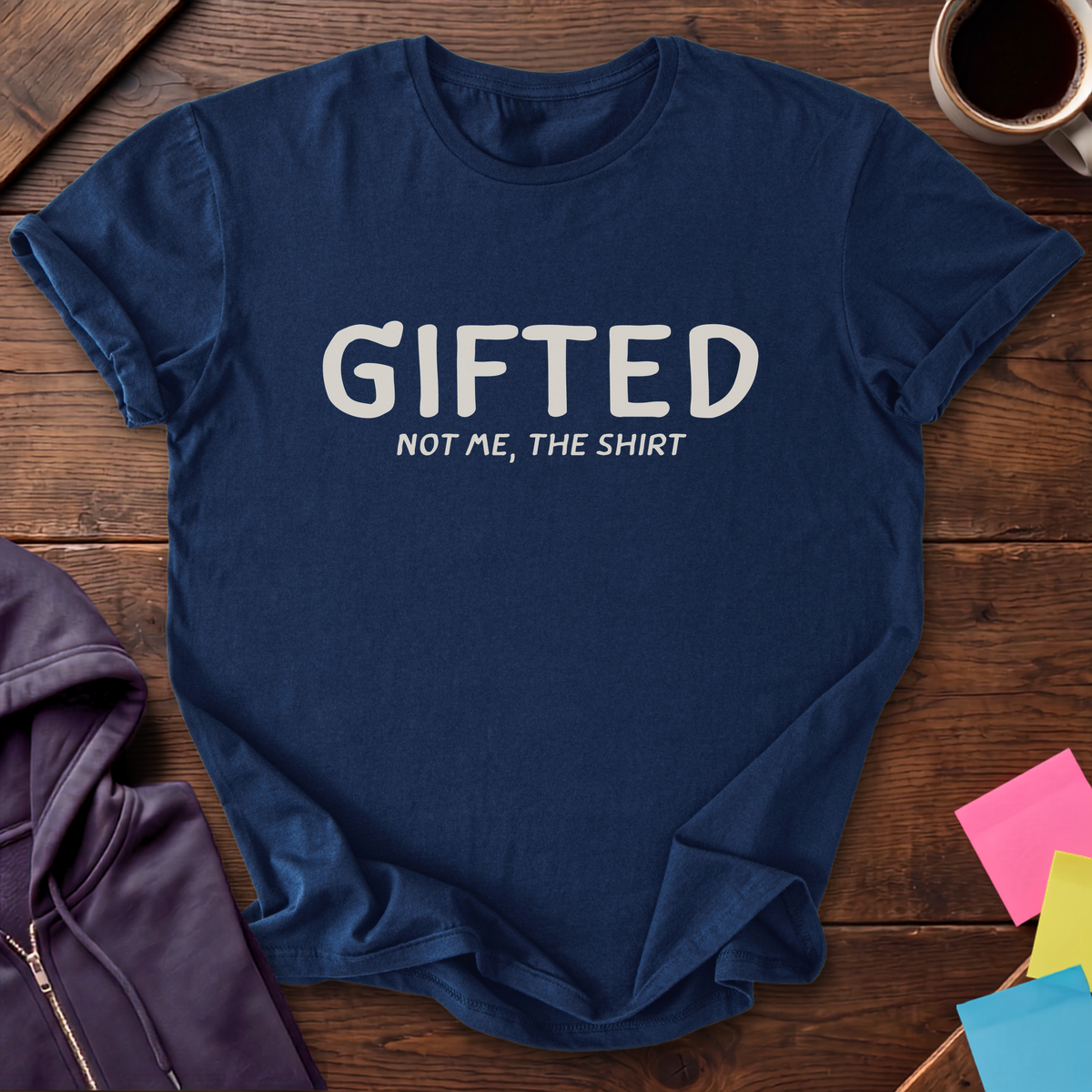 Gifted (Allegedly) T-Shirt — Navy