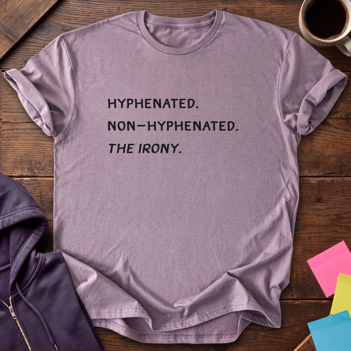 Hyphenated Last Name T-Shirt — Paragon
