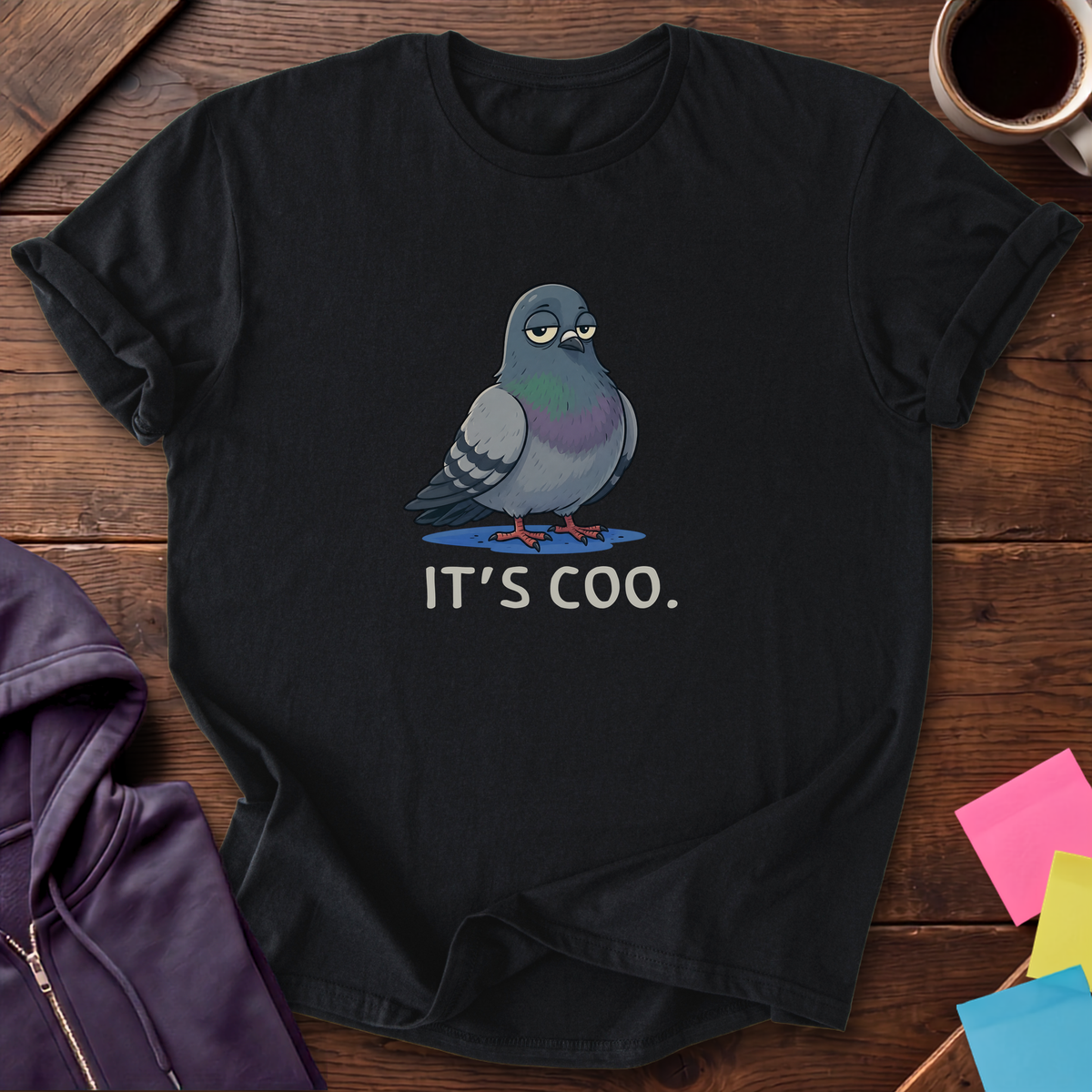 It's Coo T-Shirt — Black