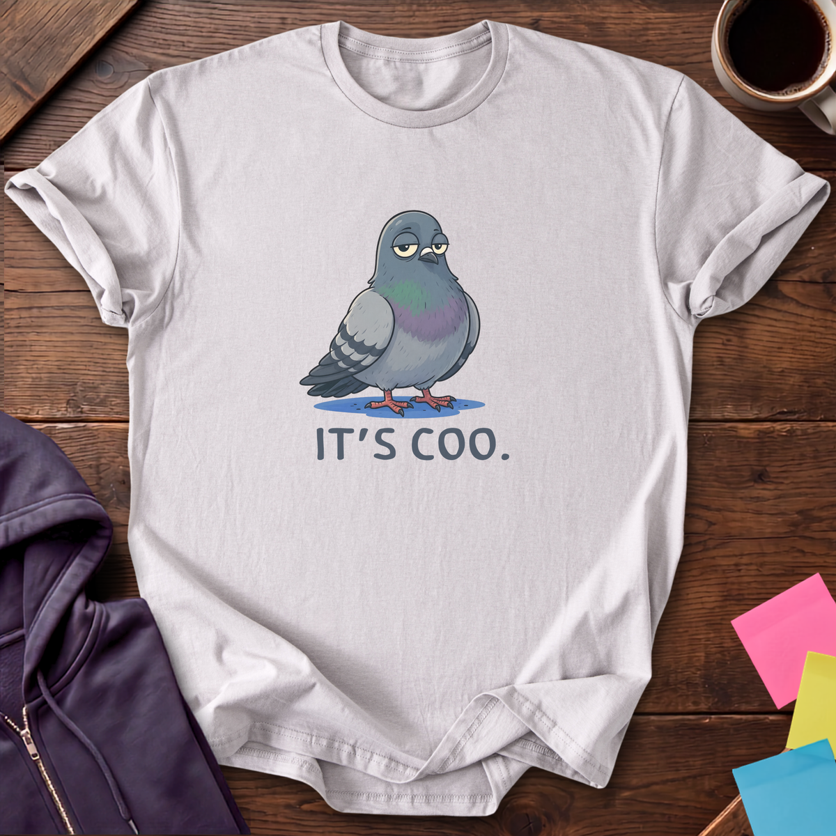It's Coo T-Shirt — Ice Grey