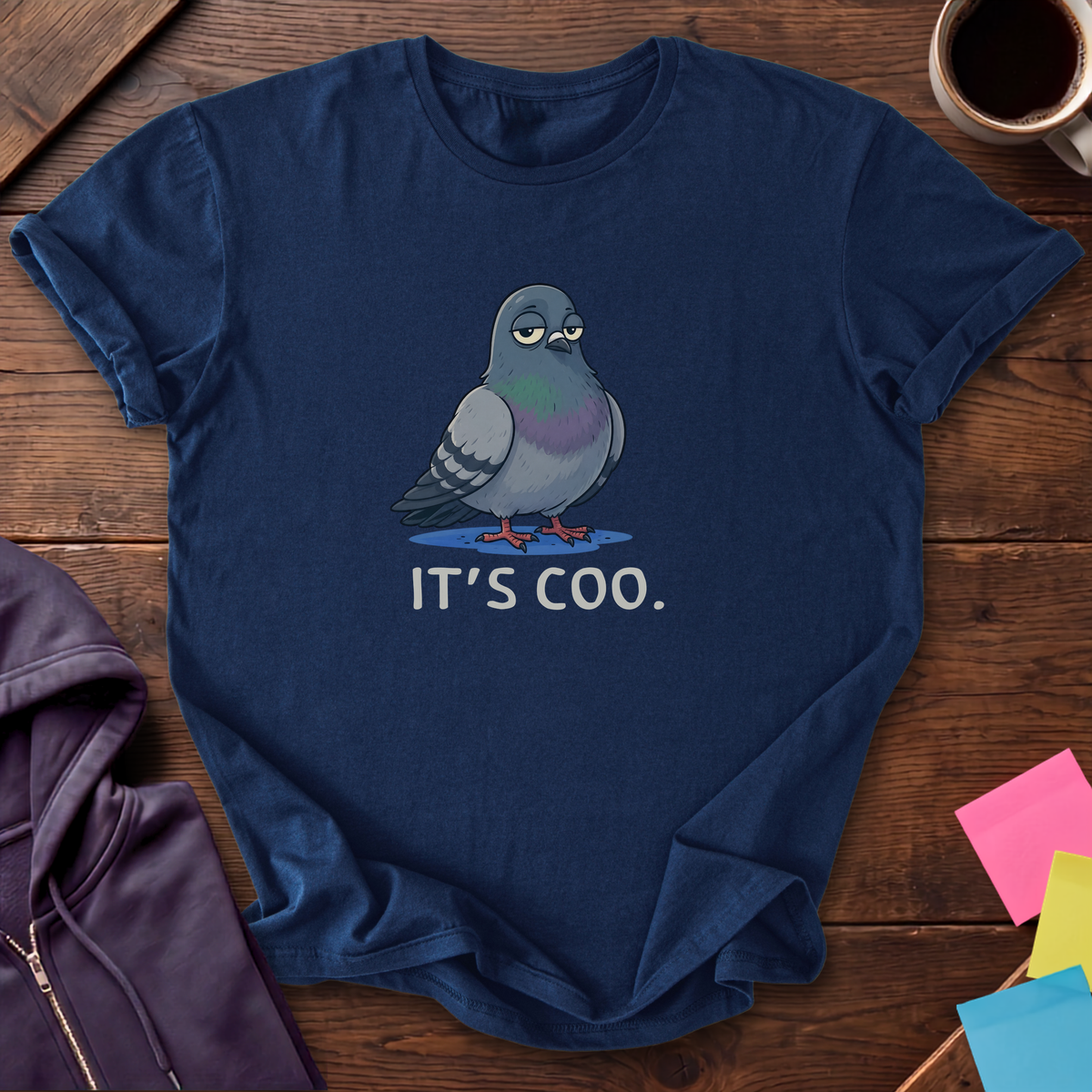 It's Coo T-Shirt — Navy