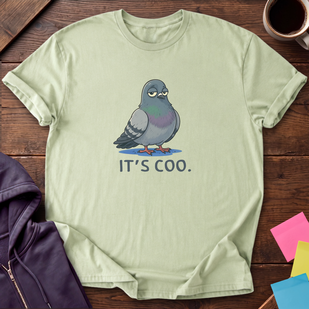 It's Coo T-Shirt — Pistachio