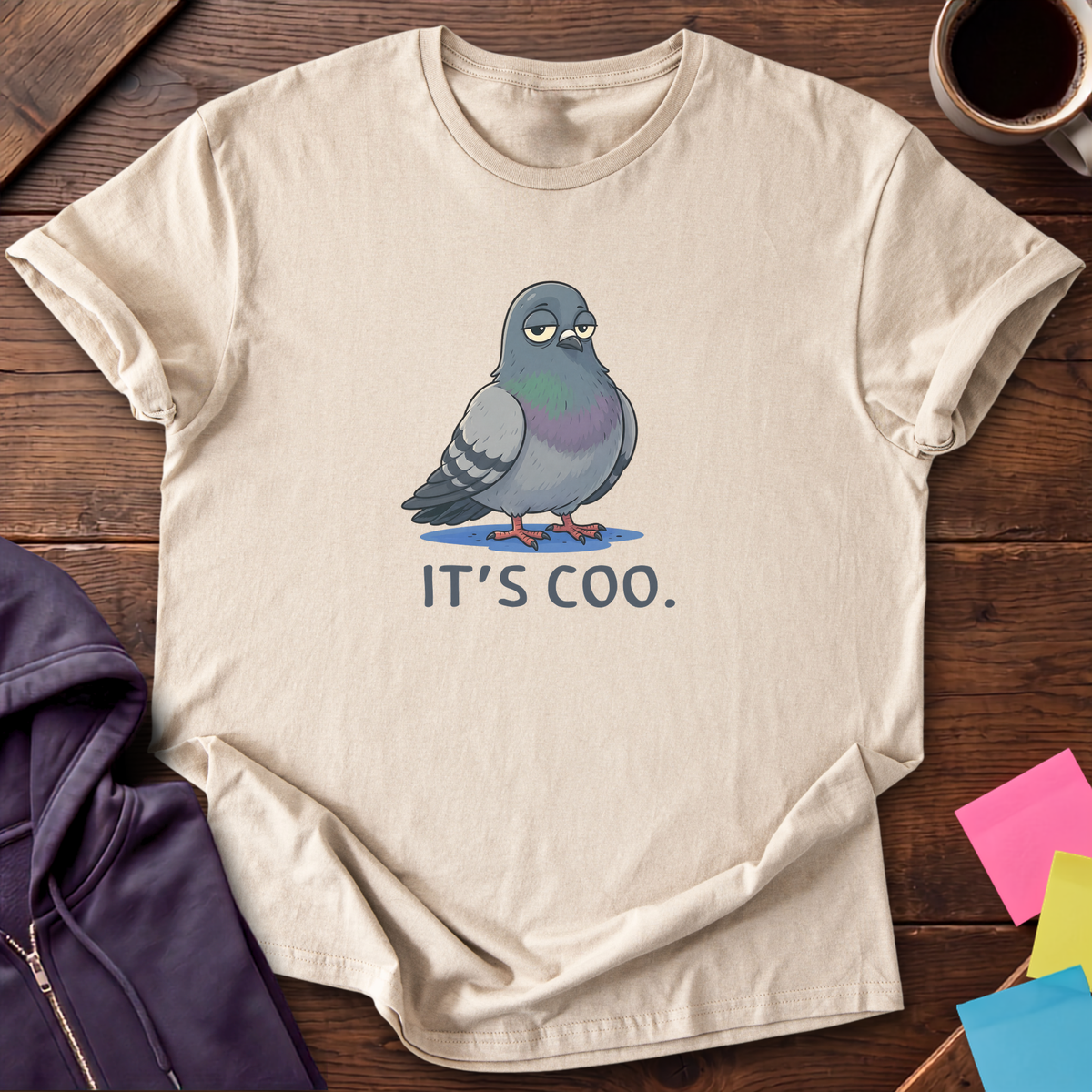 It's Coo T-Shirt — Sand