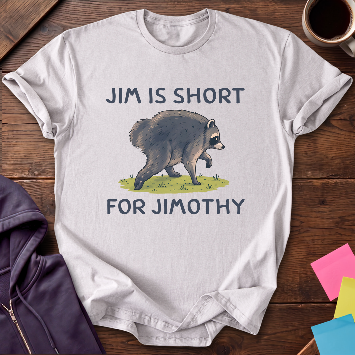 Jim Jimothy T-Shirt — Ice Grey