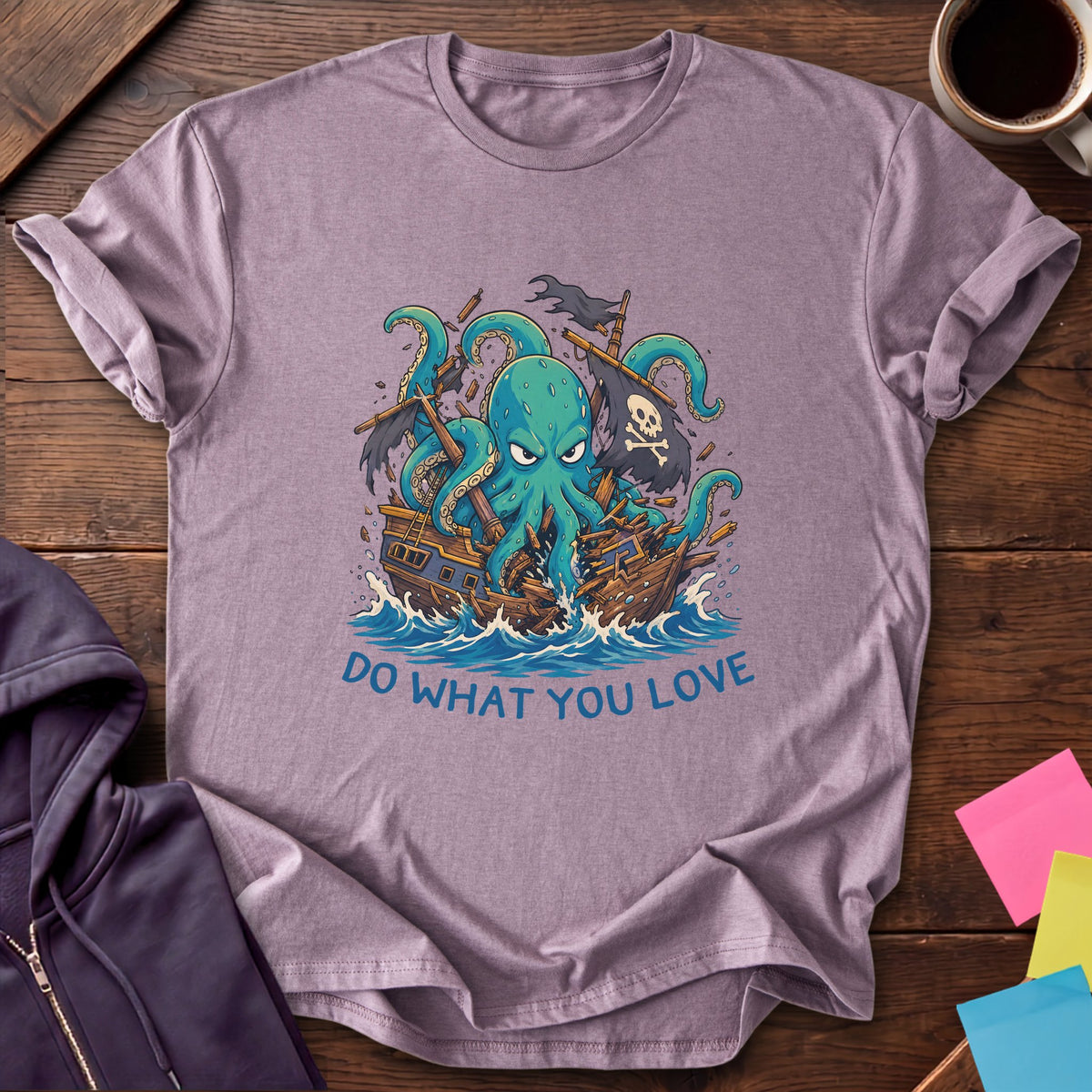 Kraken Do What You Love T-Shirt — Paragon