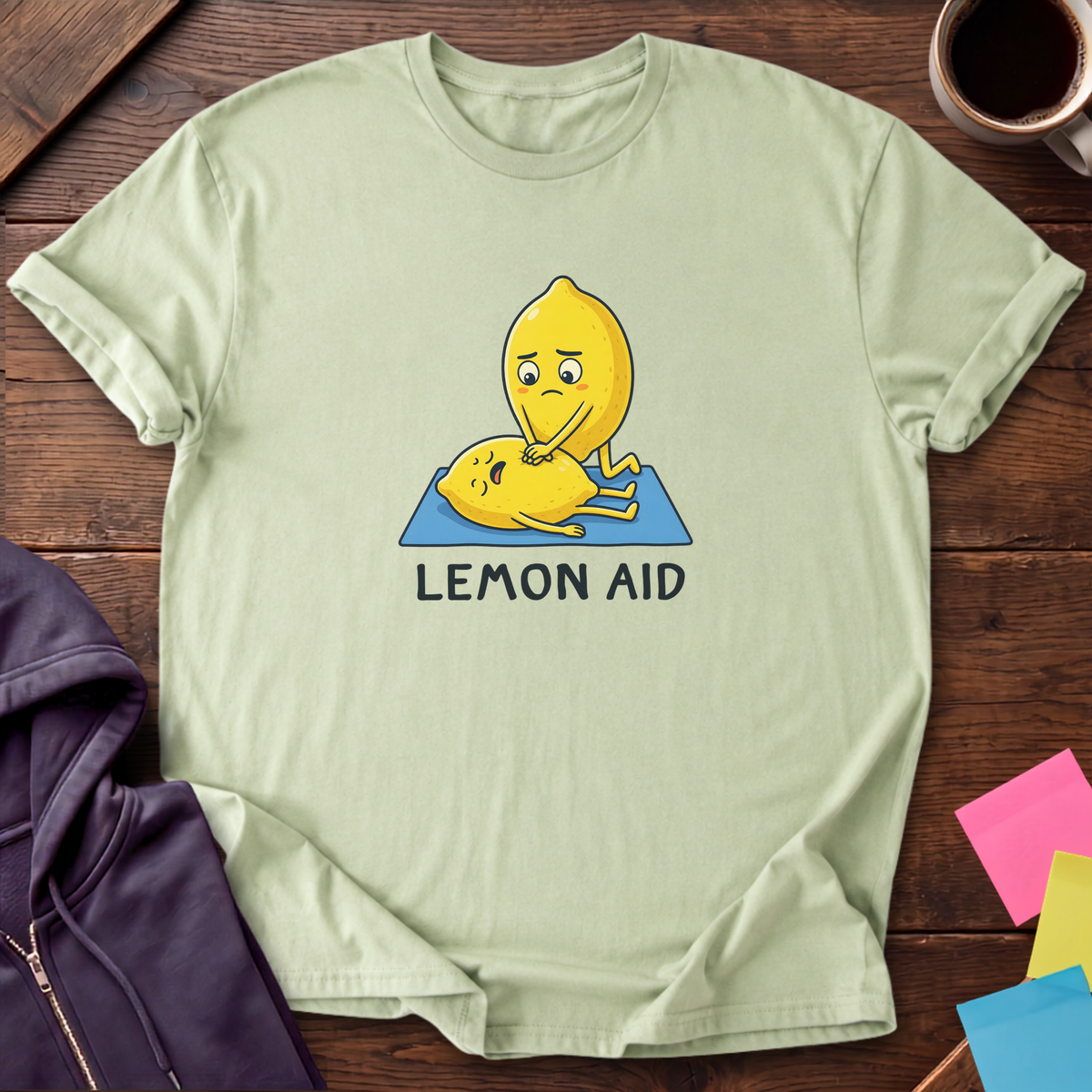Lemon Aid T-Shirt — Pistachio