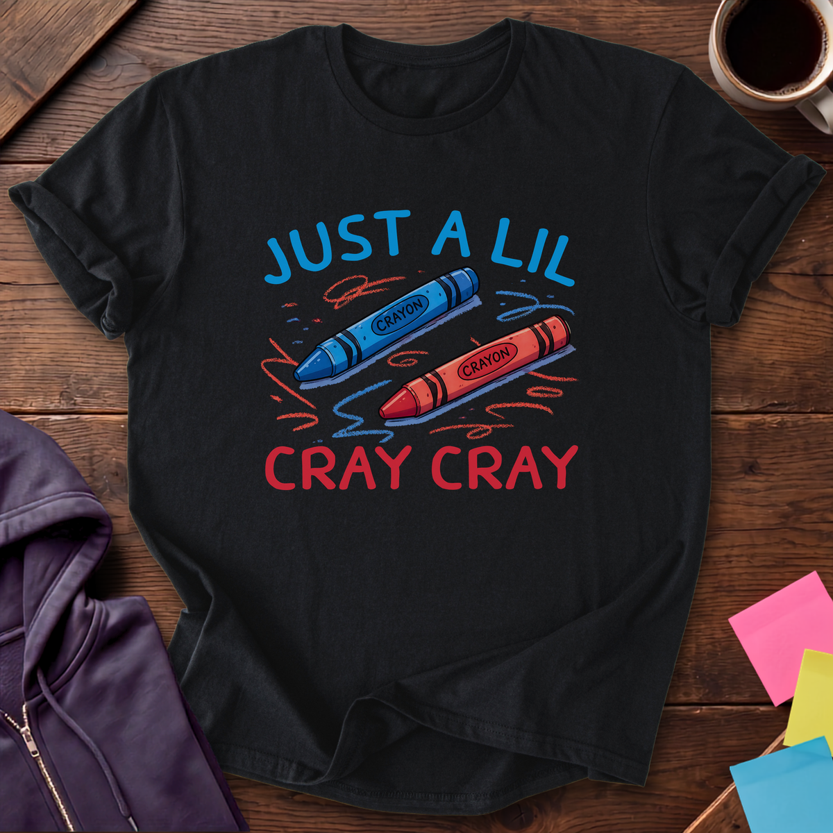 Lil Cray Cray T-Shirt — Black