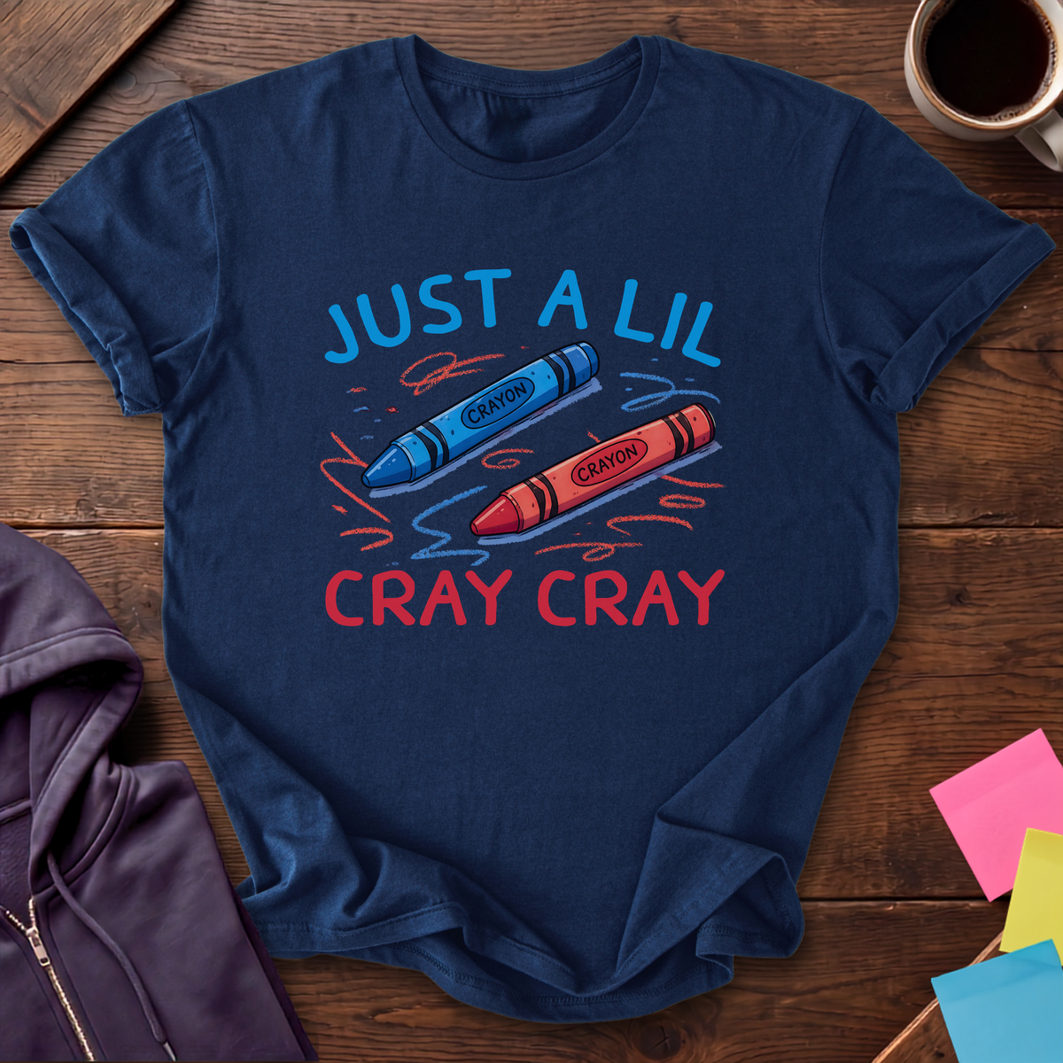 Lil Cray Cray T-Shirt — Navy