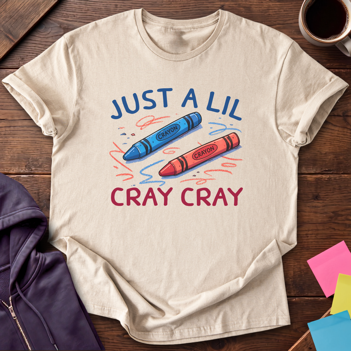 Lil Cray Cray T-Shirt — Sand