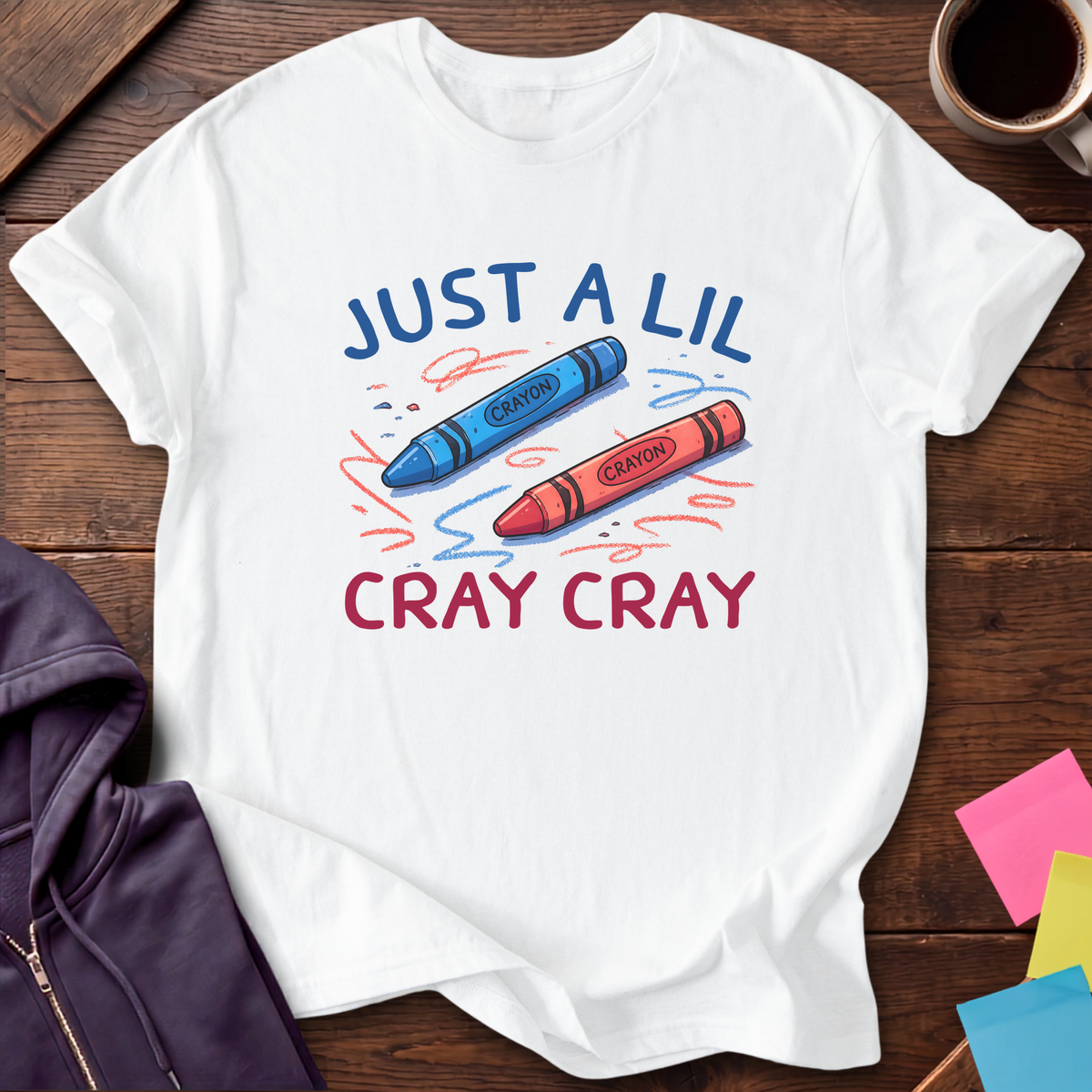 Lil Cray Cray T-Shirt — White