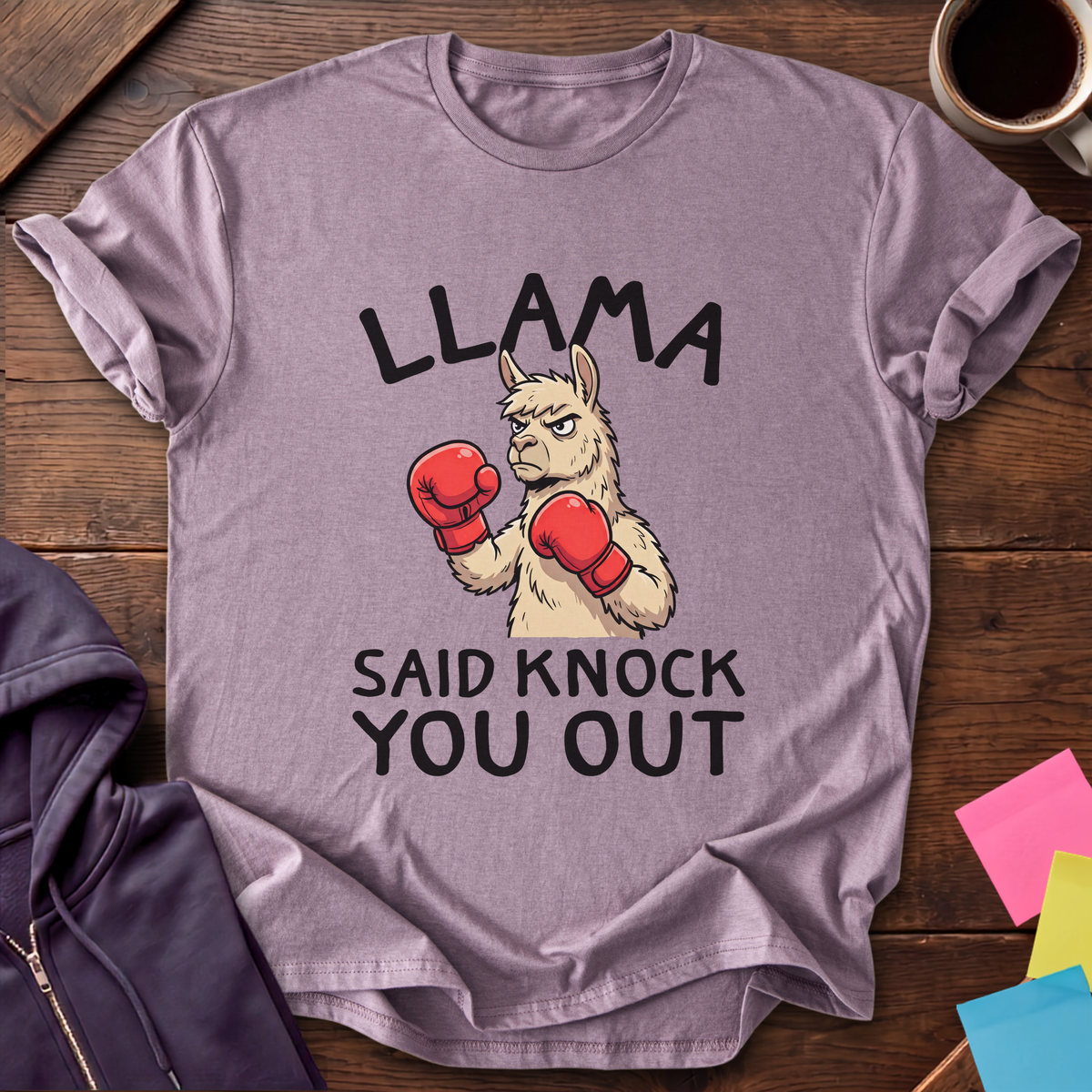 Llama Said Knock You Out T-Shirt — Paragon