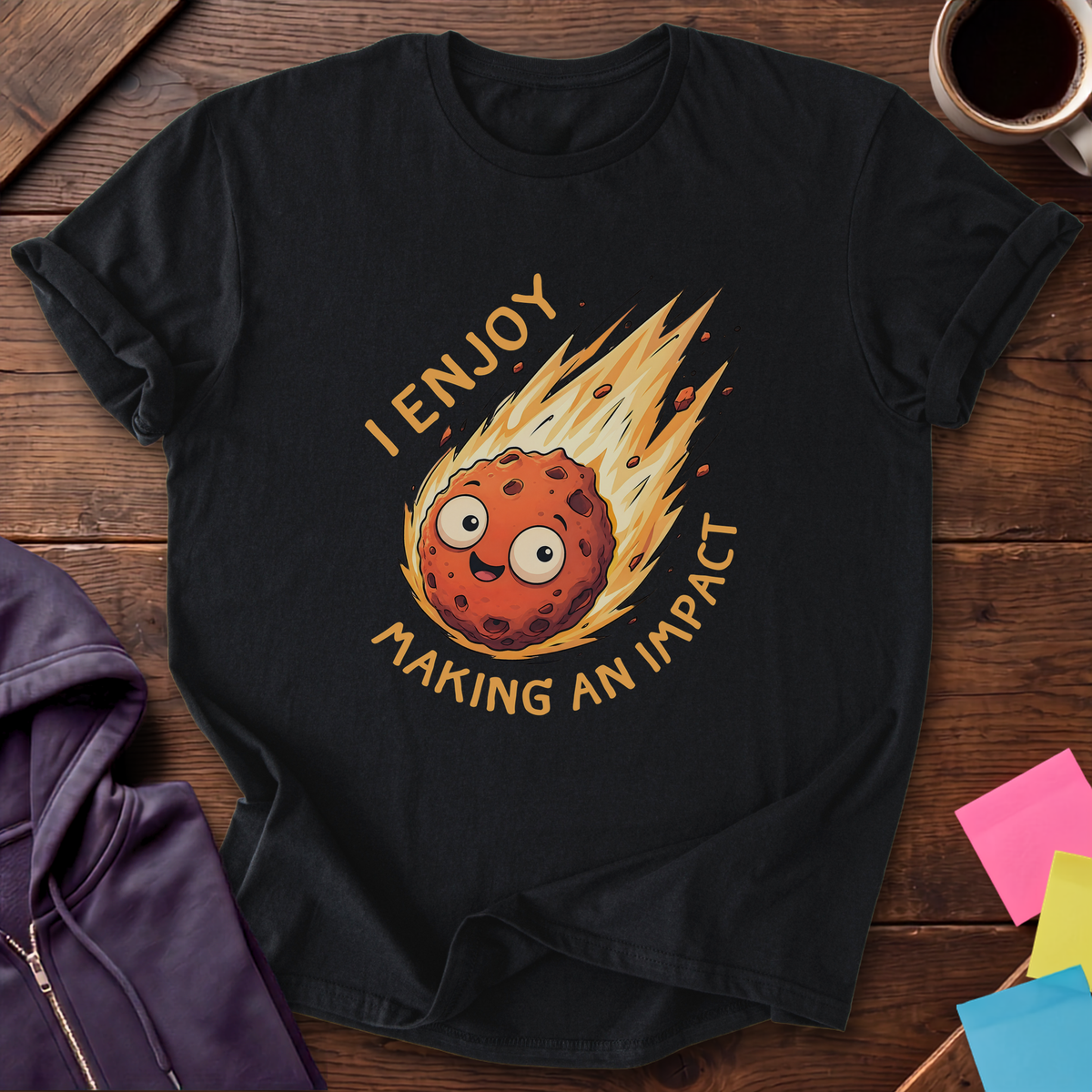 Making An Impact T-Shirt — Black
