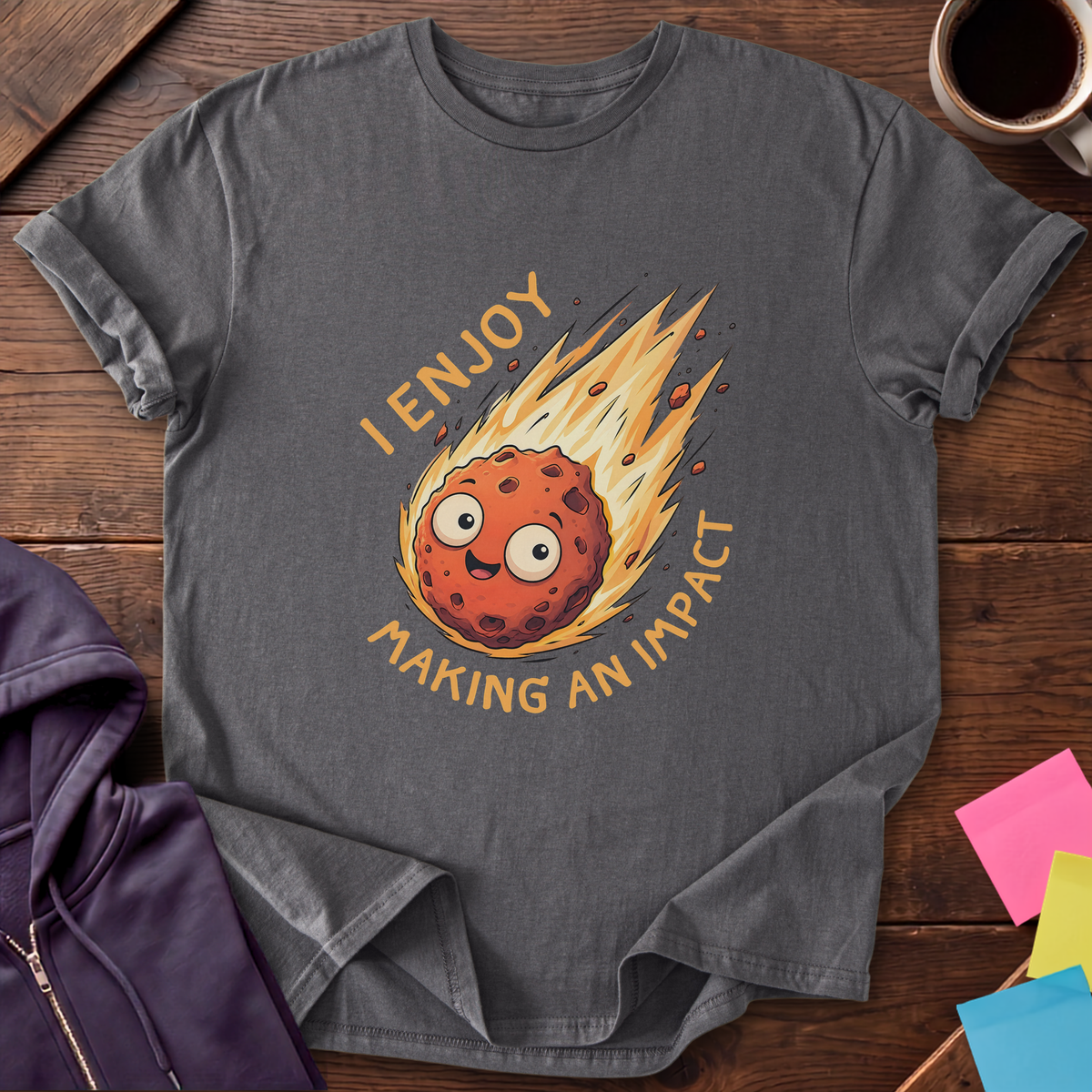 Making An Impact T-Shirt — Charcoal
